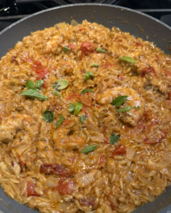 Marry Me Shrimp Orzo